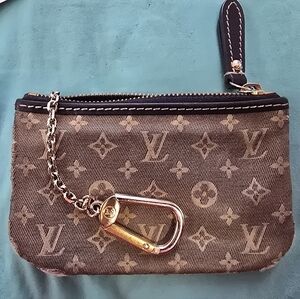 Louis Vuitton Brown Monogram Key Pouch